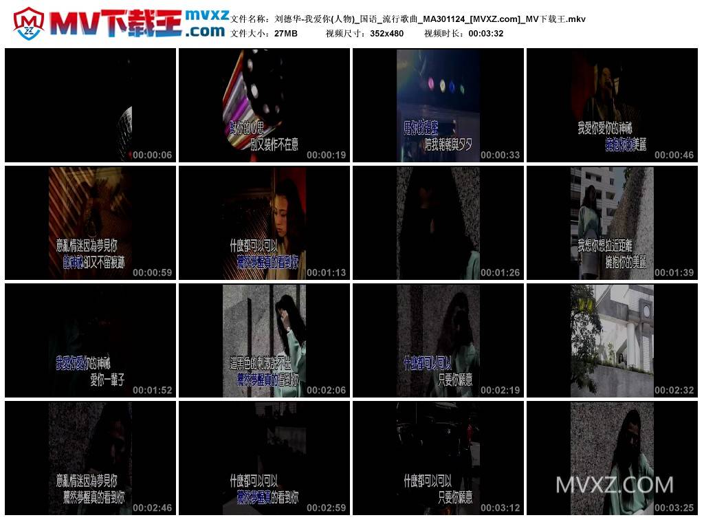 刘德华-我爱你(人物)_国语_流行歌曲_MA301124